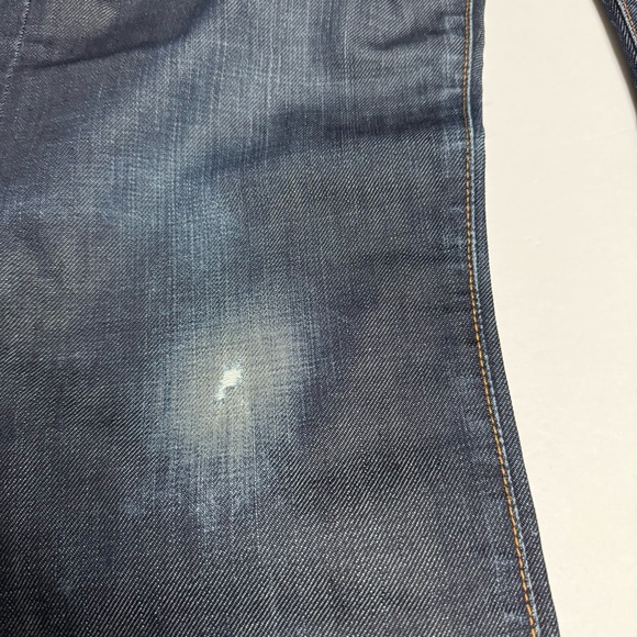 AG Adriano Goldschmeid The Protege Straight Leg Low Rise Dark Wash Jeans 30x28 - Picture 9 of 10